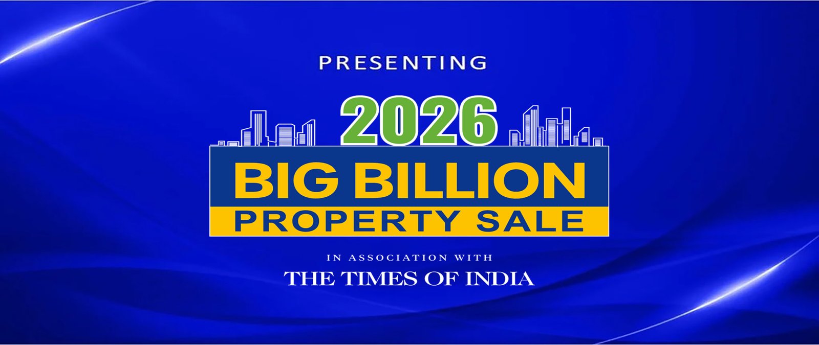 M3M Big Billion Sale 2026 mobile banner